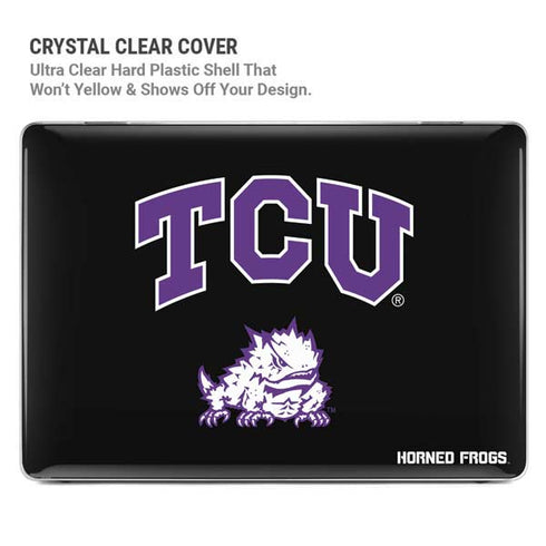 Texas Christian University TCU Horned Frogs Logo MacBook Cases